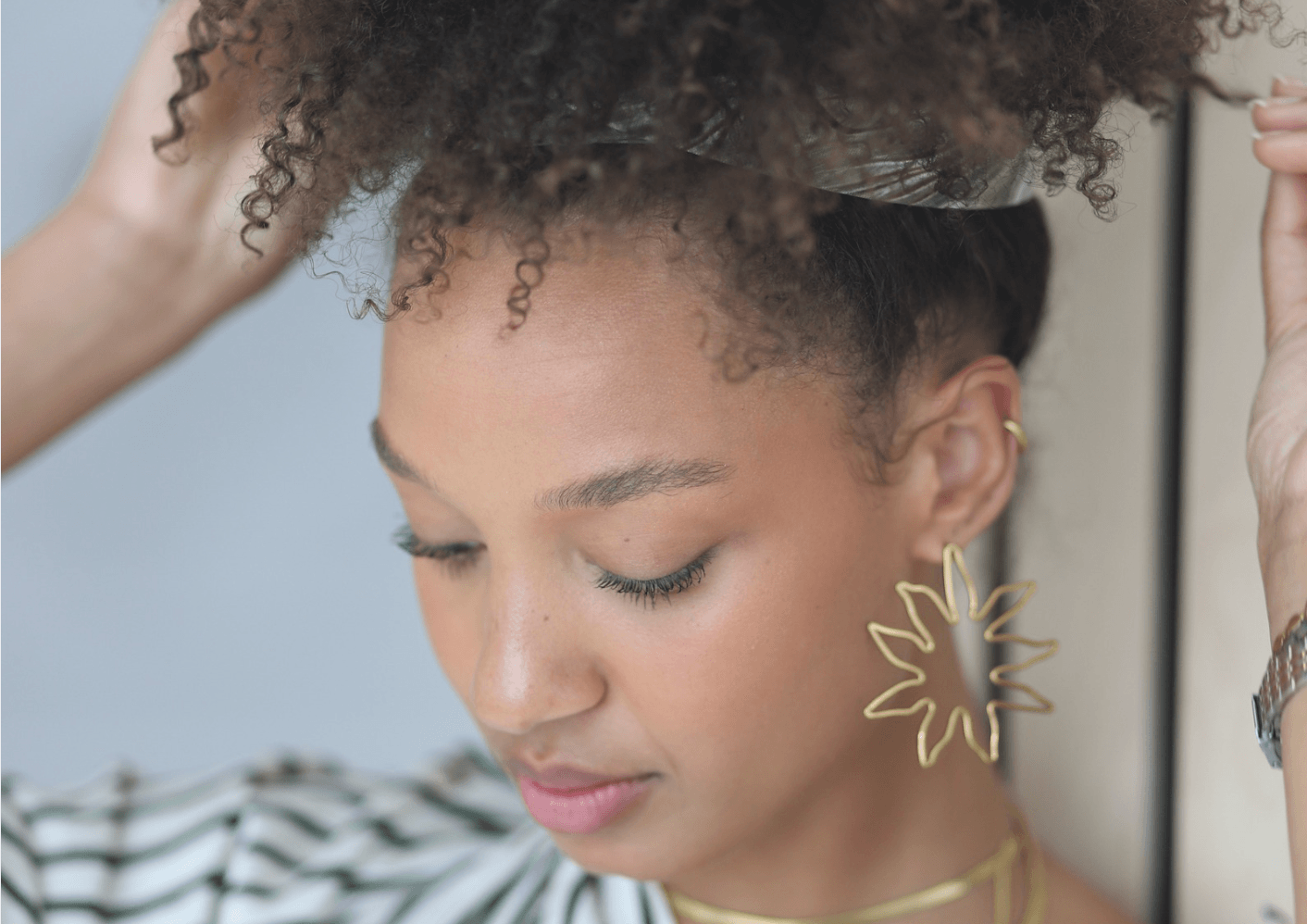 L'été et les cheveux texturés